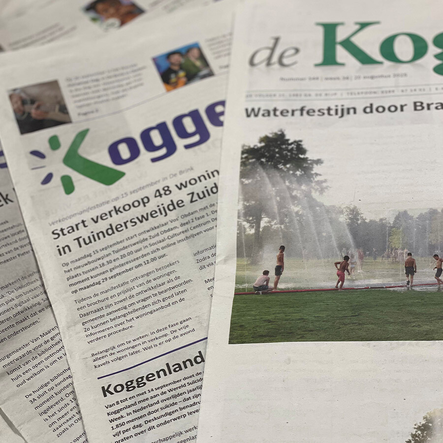 Krant opmaken 1