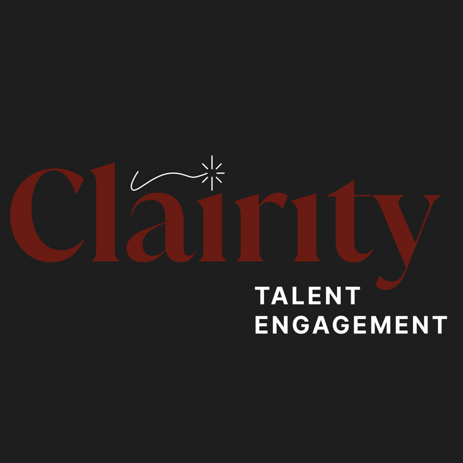 Logo schetsen clairity sparkle